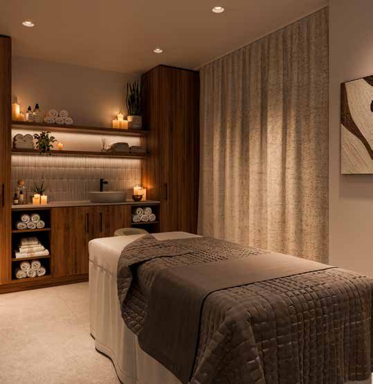 Spa & treatment room